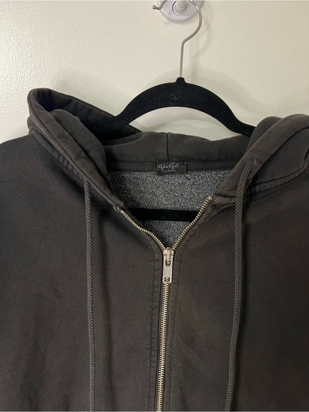 Brandy Melville John Galt Christy Full Zip Oversized Hoodie Loungewear Athletic - Picture 7 of 10